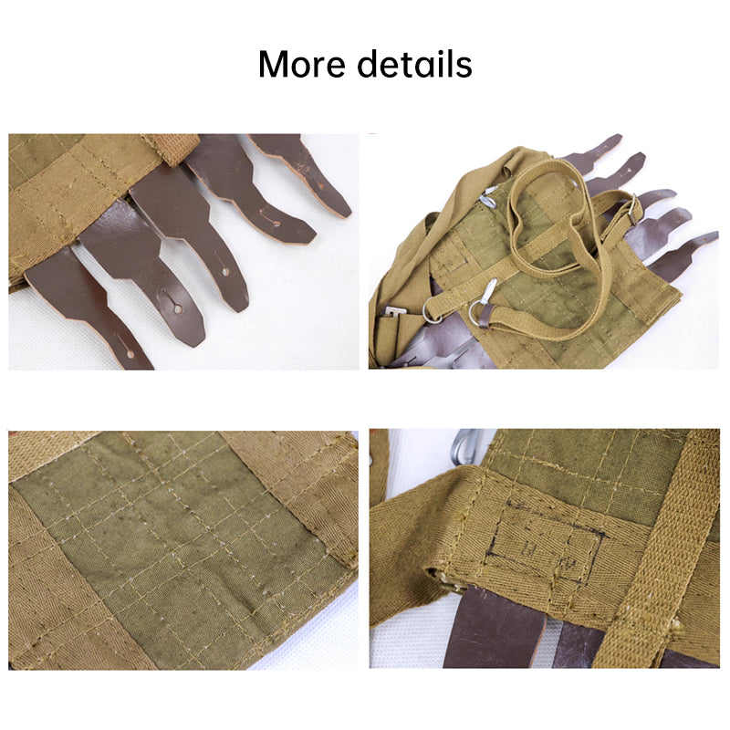 Cold War direct procurement: Original Soviet military-issued VOG-25 grenade carrying bag, tactical satchel