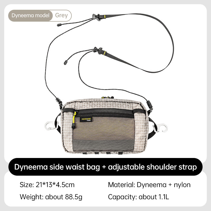Hikeman - UHMWPE Outdoor Waist Pack for Hiking/Camping/Cycling, Phone & Gear Storage